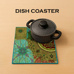 DISH COASTERS