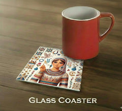 EGYPTIAN ILLUSTRATIONS COASTER