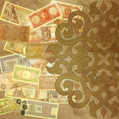 COIN & CURRENCY COLLAGE
