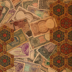 COIN & CURRENCY COLLAGE