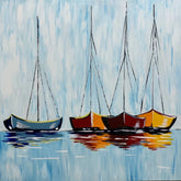 FOUR BOATS