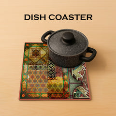 DISH COASTERS