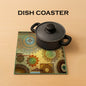 DISH COASTERS