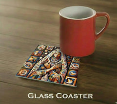 EGYPTIAN ILLUSTRATIONS COASTER