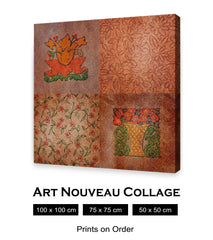 ART NOUVEAU COLLAGE