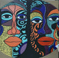 FACES IN CONTRAST