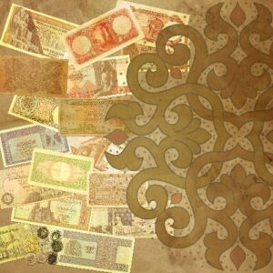 COIN & CURRENCY COLLAGE