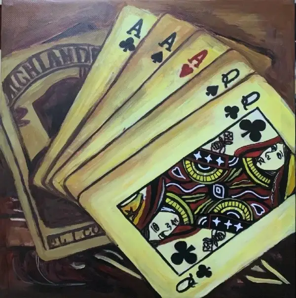 ACES FULL OF QUEENS