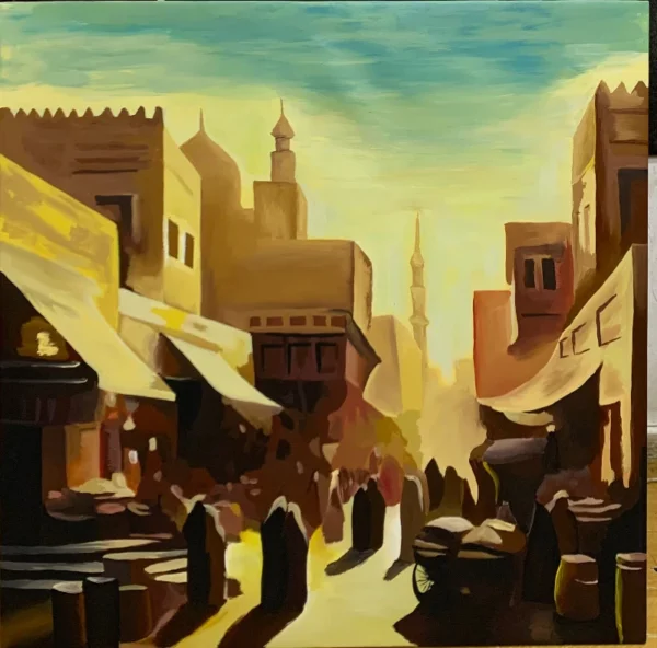 MARKETPLACE AT DUSK